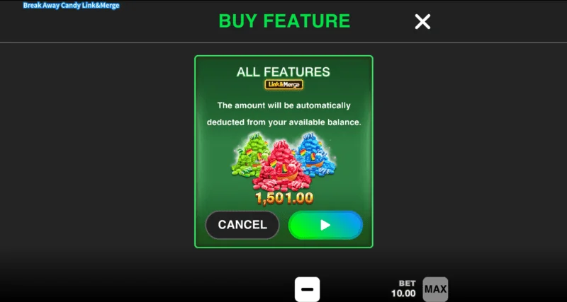 Break Away Candy - Mode Multiply Link&Merge dengan pengganda x2-x10