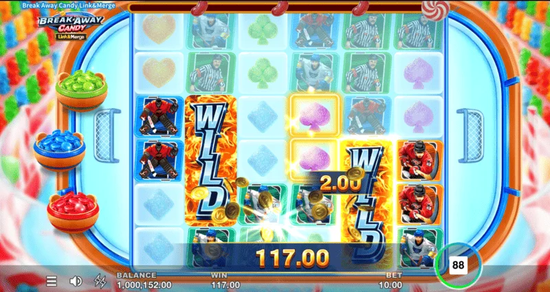 Break Away Candy - Putaran Link&Merge dengan koin yang terkumpul
